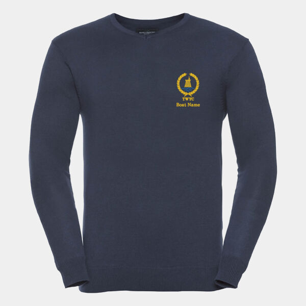 The Windsor Yacht Club Unisex V-Neck Jumper Thumbnail